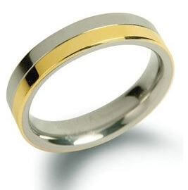 Boccia Titanium Snubní titanový prsten 0129-02 58 mm