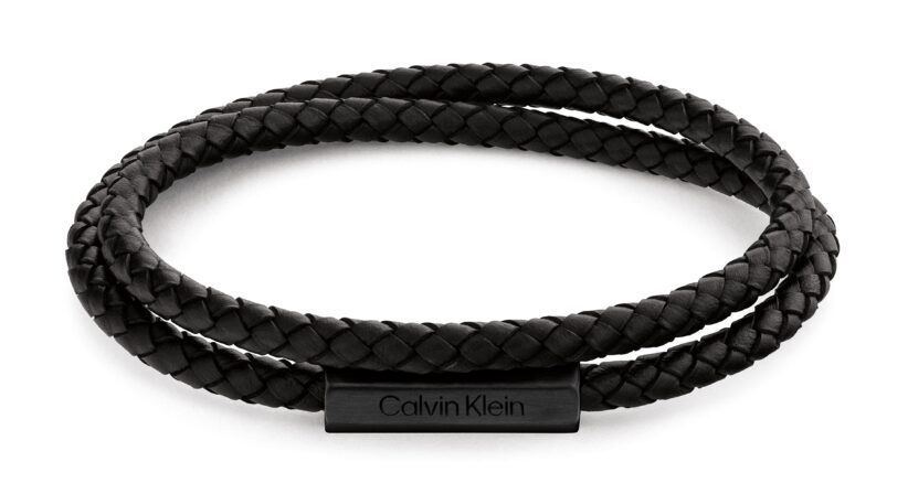 Calvin Klein Stylový pánský kožený náramek 35000209