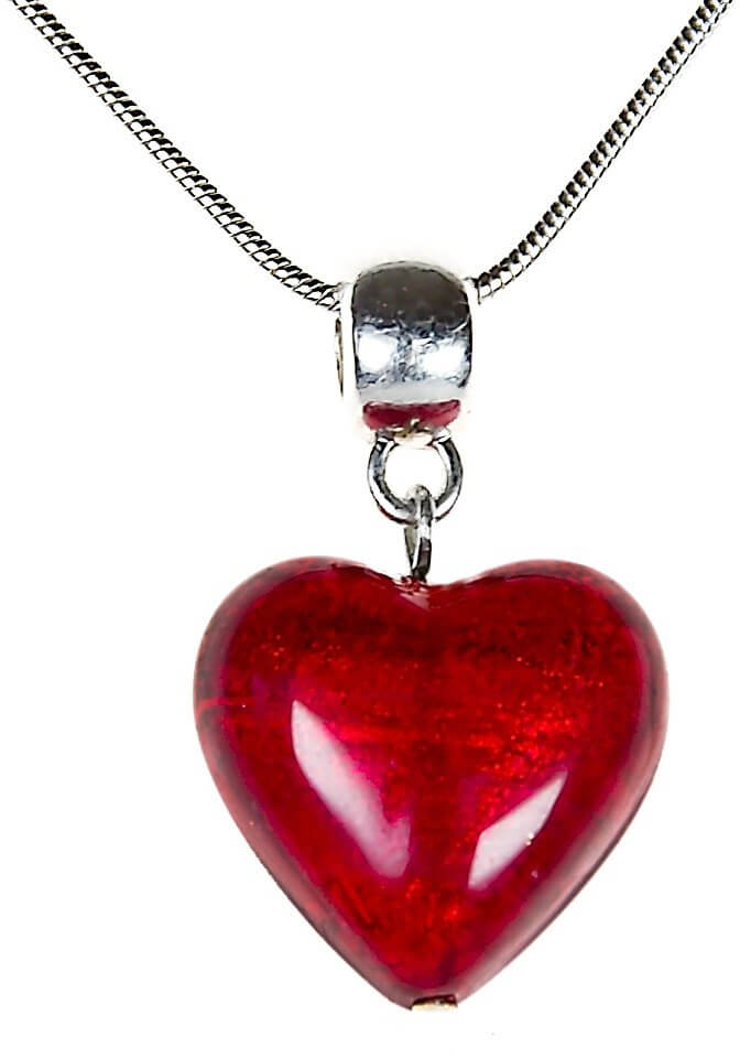 Lampglas Romantický náhrdelník Pure Love s perlou Lampglas s 24karátovým zlatem NLH1