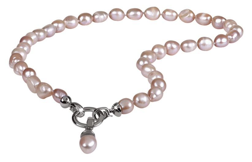 JwL Luxury Pearls Náhrdelník z pravých růžových perel JL0555